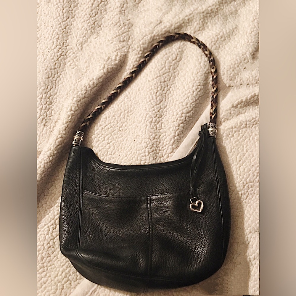 Brighton Barbados Zip top hobo bag REAL